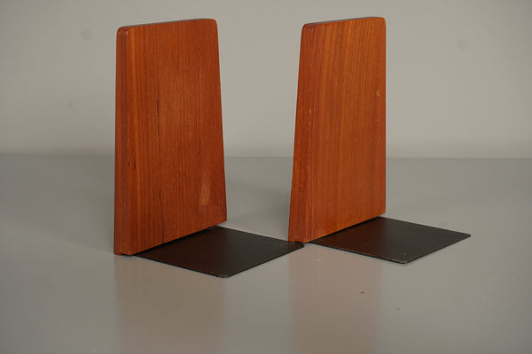 Vintage Teak Bookends 1960s Denmark - Image 4