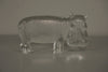 Kosta Boda Bertil Vallien Decorative Sculpture Zoo Series Hippopotamus 70s Clear Glass - Image 5