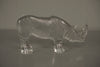 Kosta Boda Bertil Vallien Sculpture Zoo Nashoru 70s Clear Glass