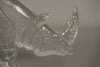 Kosta Boda Bertil Vallien Sculpture Zoo Nashoru 70s Clear Glass - Image 3
