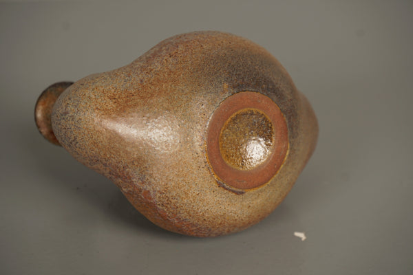 Atelier Handarbeit Kiel Vase Lamp 1960s Brown Ceramic - Image 9