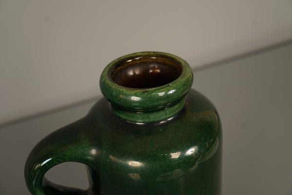 Vintage Vase WGP 2555-22 Ceramic 1960s Emerald Green - Image 5