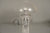 Vintage Table Lamp Clear Glass Mushroom 1970s Clear Glass Metal