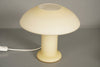 Hustadt Leuchten Table Lamp Mushroom 1970s Cream Glass - Image 2