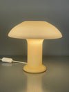 Hustadt Leuchten Table Lamp Mushroom 1970s Cream Glass - Image 8