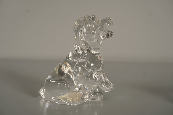 Nachtmann Figurine 2x Dog Crystal Glass 1970s - Image 4