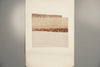 Verena Vernunft Verena Wermuth Artwork Feldergrenze 1970s Brown Beige Paper