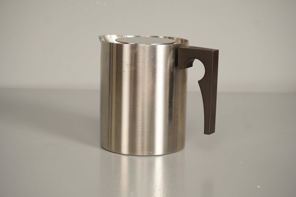 Stelton Arne Jakobsen Pitcher Cylinda Line 1960s Silver Stainless Steel - Image 2