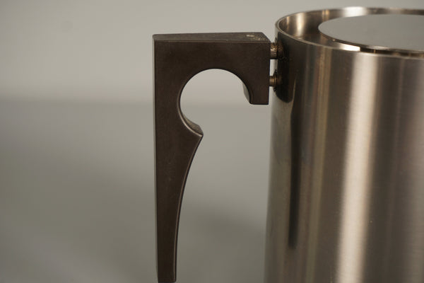 Stelton Arne Jakobsen Pitcher Cylinda Line 1960s Silver Stainless Steel - Image 5