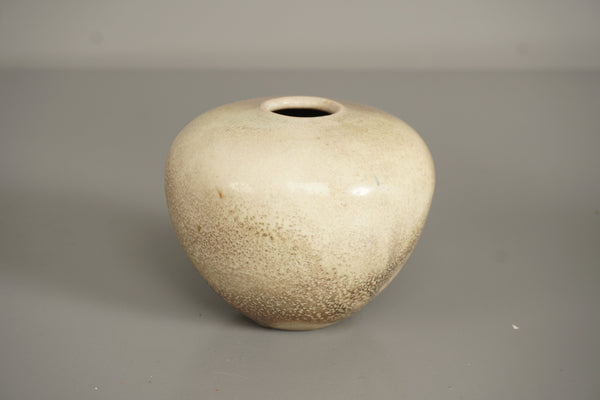 Otto Maier Ceramic Vase 1950s Beige Brown Mid Century - Image 5