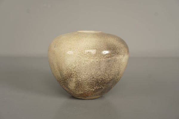 Otto Maier Ceramic Vase 1950s Beige Brown Mid Century - Image 6