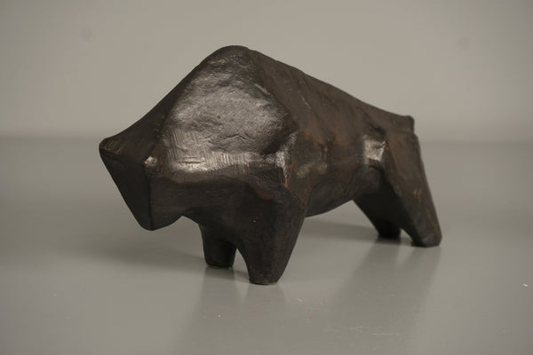 Bull Sculpture Metal 1960s Mid Century Design Classic - Image 2