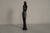 Metal Sculpture Woman with Child 1960s Mid Century Cast Iron