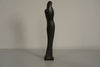 Metal Sculpture Woman with Child 1960s Mid Century Cast Iron - Image 3
