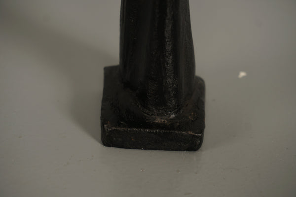 Metal Sculpture Woman with Child 1960s Mid Century Cast Iron - Image 7