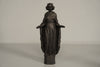 Heinrich Moshage Statue Saint Barbara 1950s Dark Brown Metal
