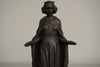 Heinrich Moshage Statue Saint Barbara 1950s Dark Brown Metal - Image 2