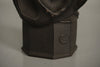 Heinrich Moshage Statue Saint Barbara 1950s Dark Brown Metal - Image 10
