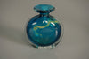 Medina Vase Mdina Glass 1970s Blue Summer Design