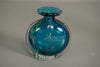 Medina Vase Mdina Glass 1970s Blue Summer Design - Image 2