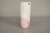 Kosta Boda Vase Safari Series 90s White Pink Glass - Image 3