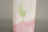Kosta Boda Vase Safari Series 90s White Pink Glass - Image 5