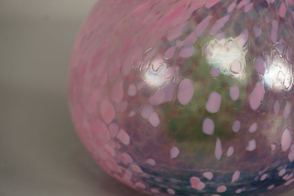 Kosta Boda Ulrica Hydman Vallien Vase 1970s Pink Green Glass - Image 7