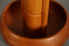 Vintage Nutcracker Bowl Teak and Beech 1970s Scandinavian Danish Modern - Image 5