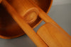 Vintage Nutcracker Bowl Teak and Beech 1970s Scandinavian Danish Modern - Image 7