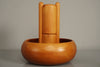 Vintage Nutcracker Bowl Teak and Beech 1970s Scandinavian Danish Modern - Image 10