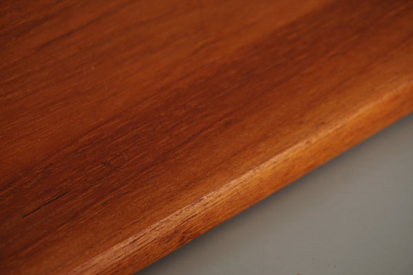 Digsmed Denmark Vintage Cutting Board Teak Wood with Metal Handle 1960s - Image 5