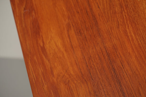 Digsmed Denmark Vintage Cutting Board Teak Wood with Metal Handle 1960s - Image 9