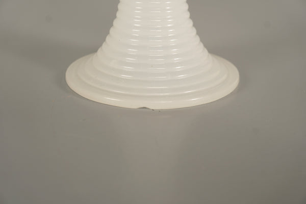 Vintage Römerglas Goblet 1960s White Clear Crystal Glass - Image 4