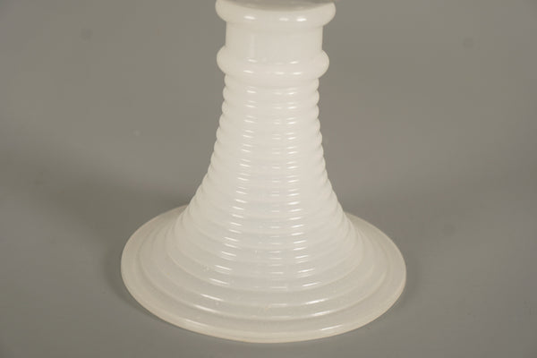 Vintage Römerglas Goblet 1960s White Clear Crystal Glass - Image 8
