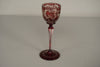 Vintage Römerglas Goblet Bohemian Glass Ruby Overlay Glass 1900 - Image 3