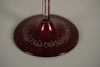 Vintage Römerglas Goblet Bohemian Glass Ruby Overlay Glass 1900 - Image 7