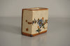 Jorge Wilmot Vintage Owl Ceramic Vase 1960s Cream Brown - Image 4