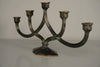 Vintage Candelabra Massive Bronze 5-Arm Candle Holder 1960s - Image 4