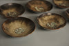 Monika Maetzel Ceramic Bowl Set 1960s Brown Light Blue - Image 3