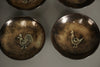 Monika Maetzel Ceramic Bowl Set 1960s Brown Light Blue - Image 4