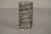 Gralglas Vintage Glass Vase Clear Glass 1960s Smoky Grey - Image 2