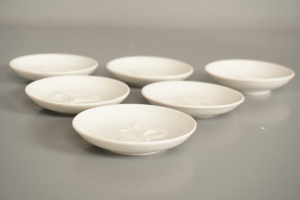 KPM Germany Berlin Decorative Plate Set 1970s White Ceramic - Image 7