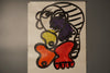 Peter Robert Keil Art Print Vintage Original Acrylic Pop Art 80s White Black - Image 3