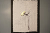 Walter Valentini Poster La porta del tempo II 90s Black White Paper - Image 4