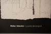 Walter Valentini Poster La porta del tempo II 90s Black White Paper - Image 5