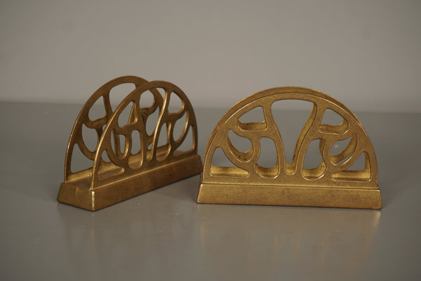 Gilde Napkin Holder Brass 70s Mid Century - Image 2