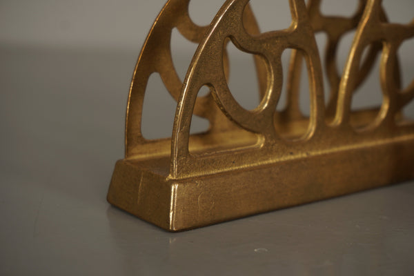 Gilde Napkin Holder Brass 70s Mid Century - Image 6