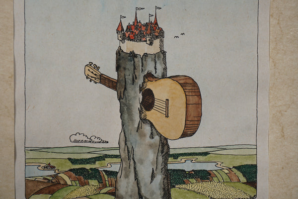 Wienand Art Print "Der Gitarrenspieler" 1999 Vintage Print Signed - Image 8