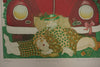 Christina Studer Art Print The Rose Beetle 1980s Red Green Paper - Image 4