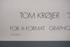 Tom Krøjer Vintage Poster Art Print 'Soho N.Y.' 90s Screenprint - Image 4